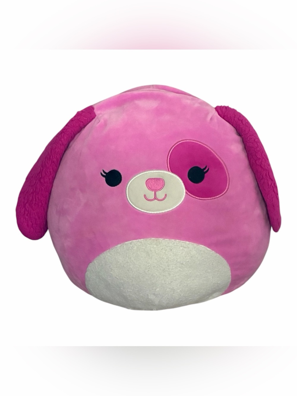 Squishmallows Sager the Pink Dog Plush
